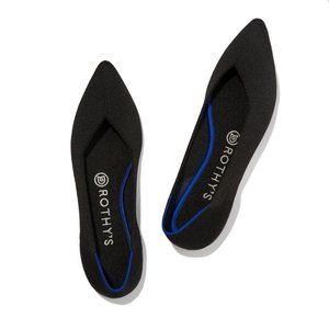 Rothy's The Point flat - Black - New